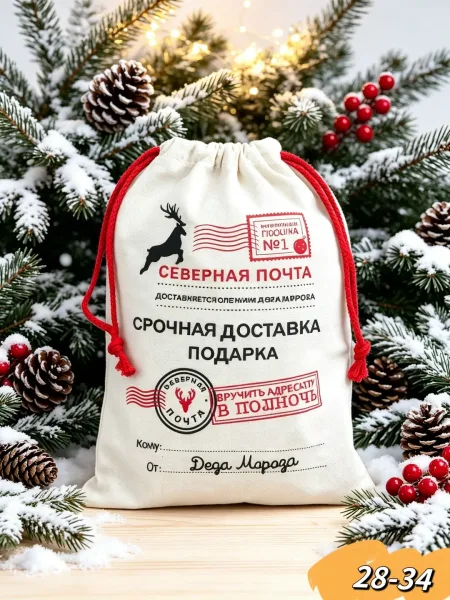 Новогодние подарки мешок — фото 10