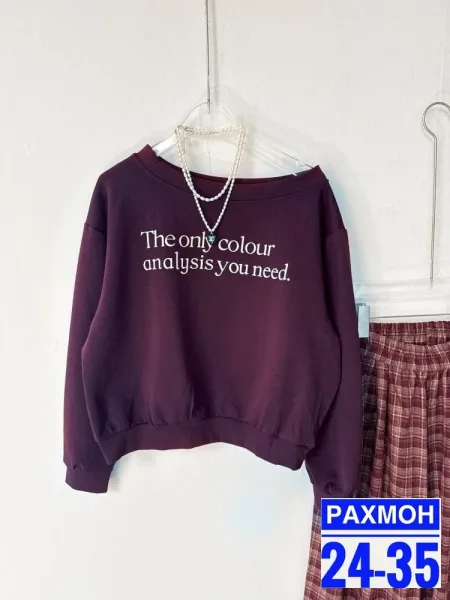 Худи из хлопка двухнитка — фото 3