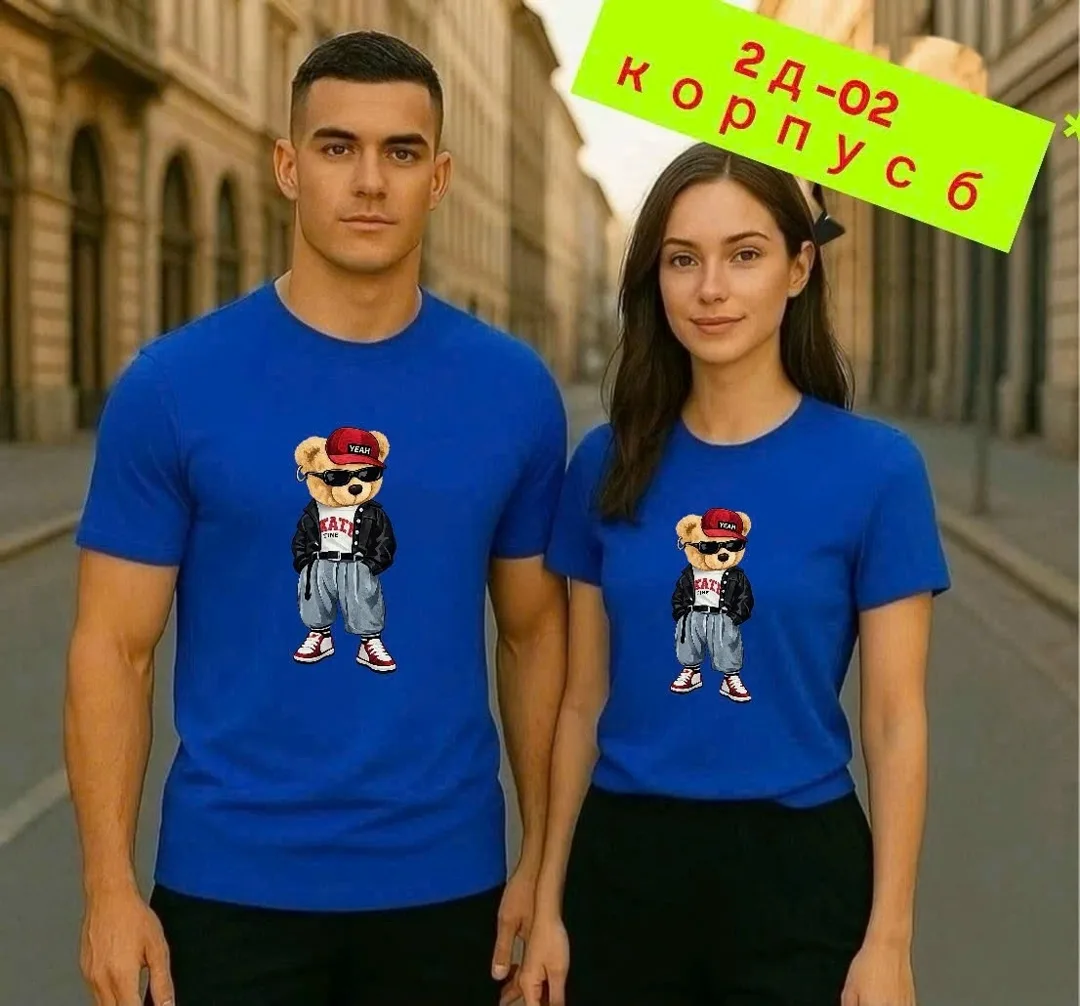 Летняя футболка из 100 хлопка — фото 3