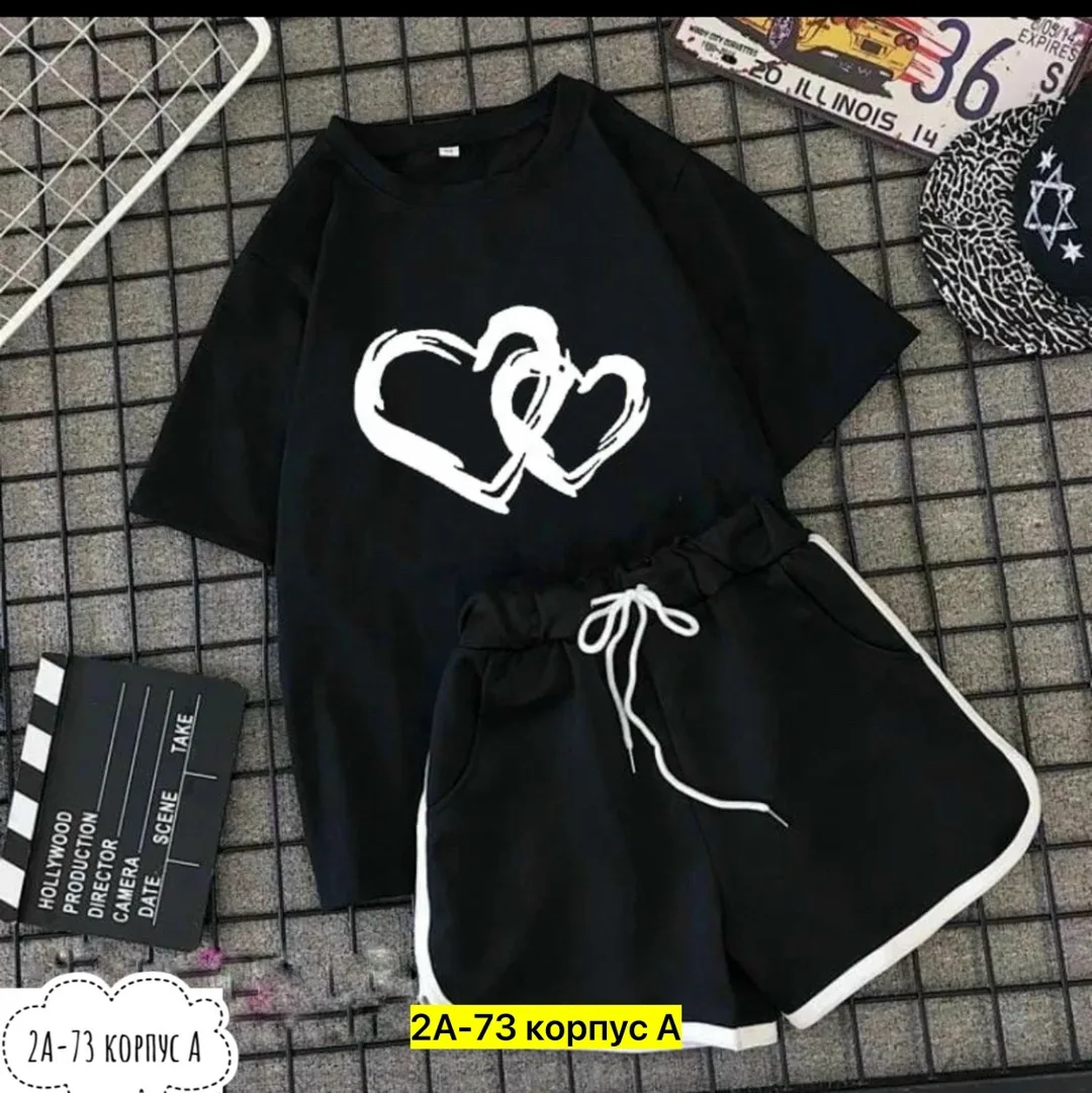 Костюм хлопок трикотаж — фото 5