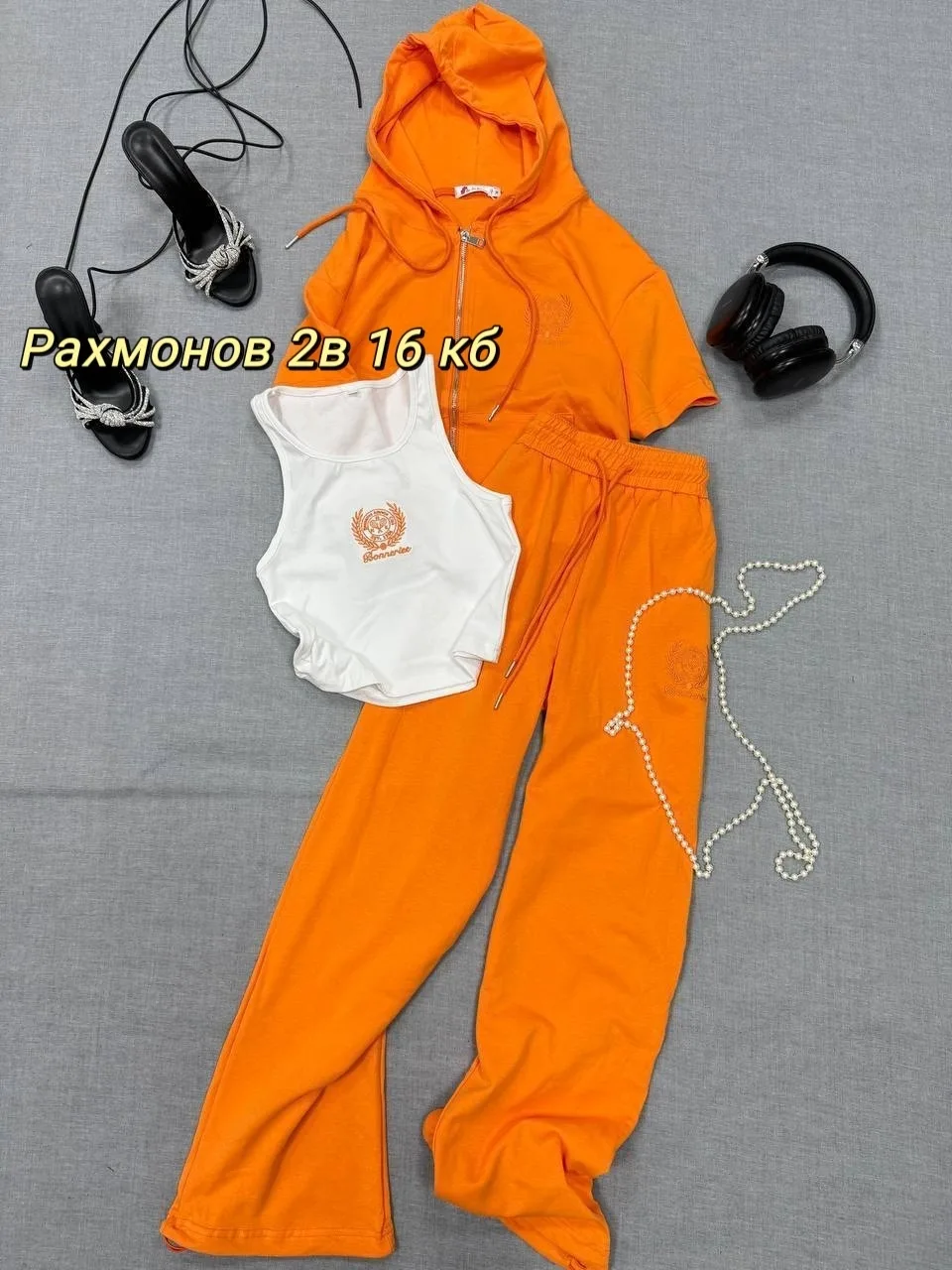 Костюм тройка, ткань двух нитка — фото 3
