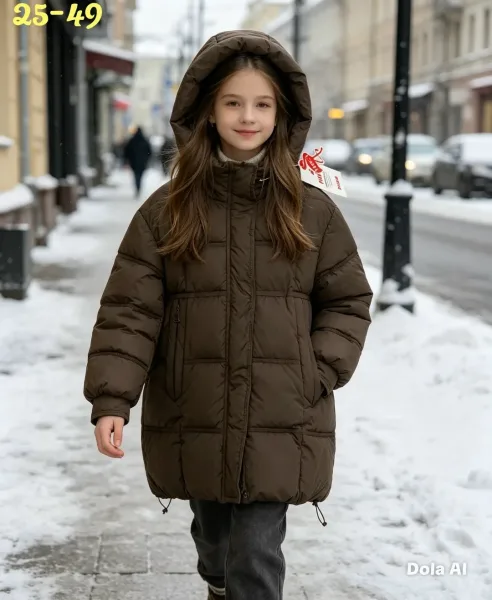 Куртка зимняя с мембраной и утеплителем холлофайбер — фото 1