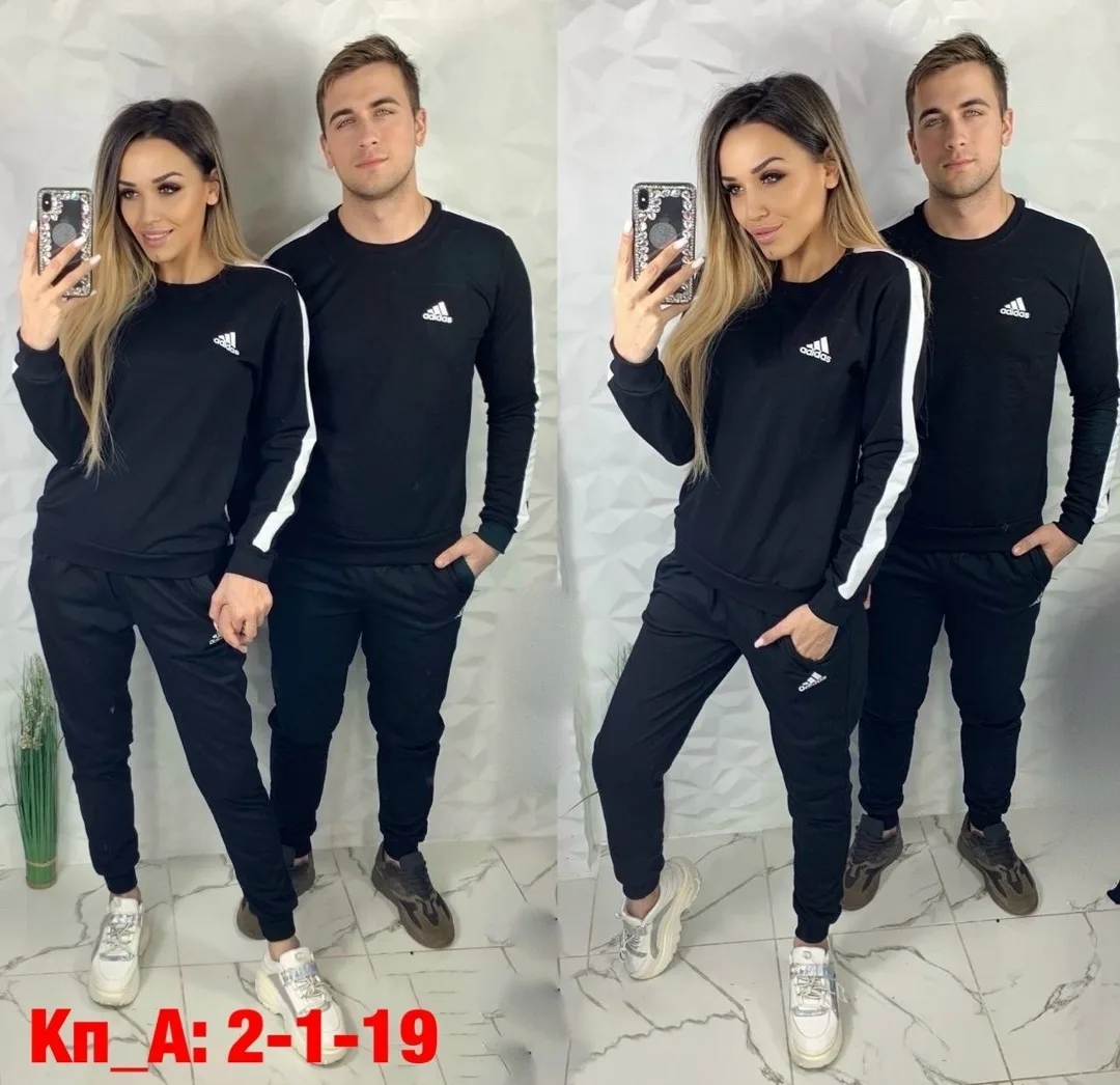 Спортивный костюм из двухниточного хлопка — фото 7