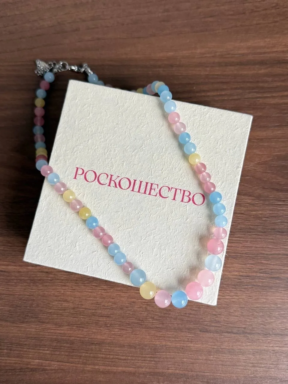 Колье Морганит — фото 3