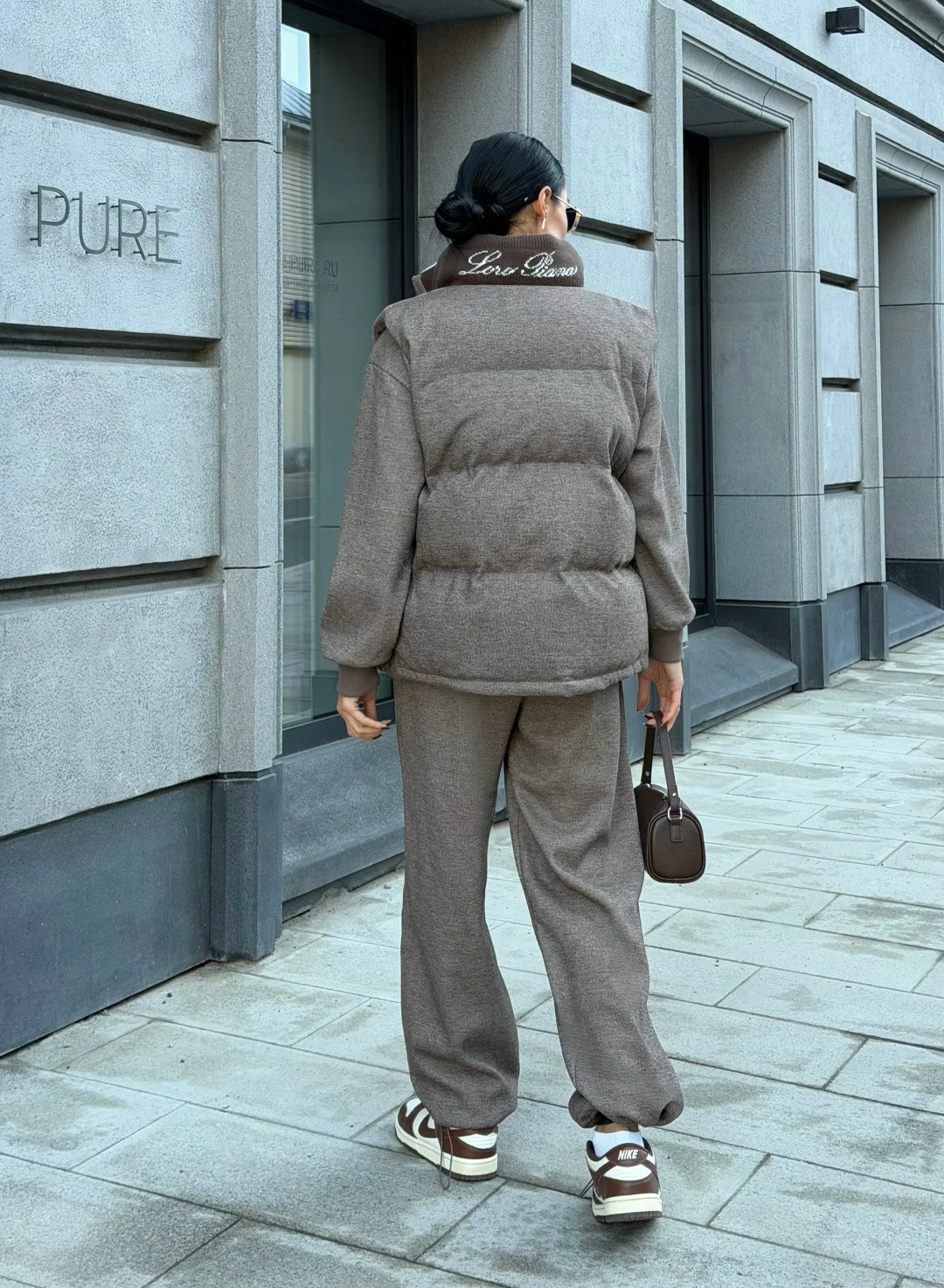 Костюм тройка Loro Piana, хлопок на флисе — фото 10