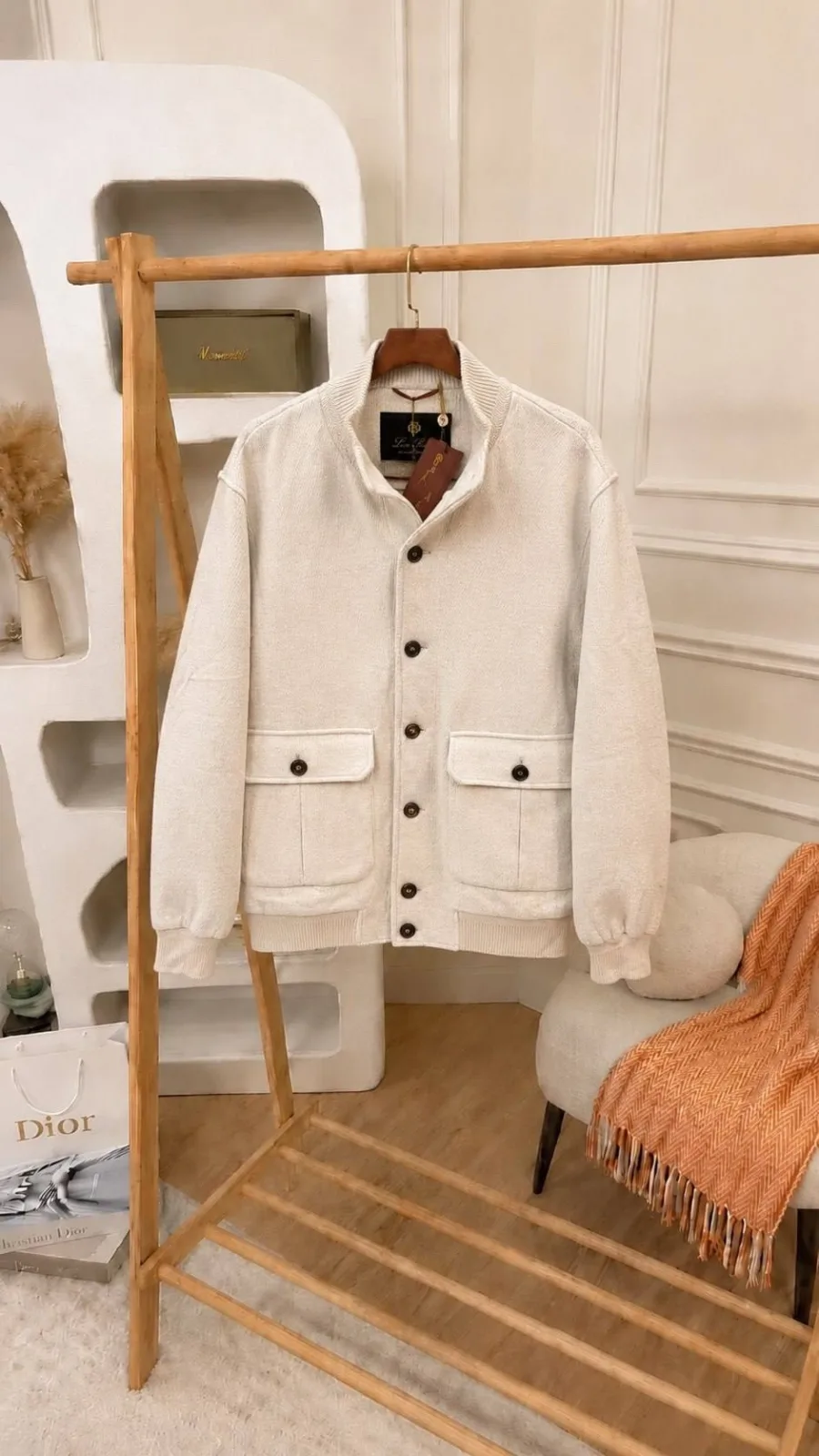 Куртка Loro Piana Premium из кашемира и шерсти — фото 1