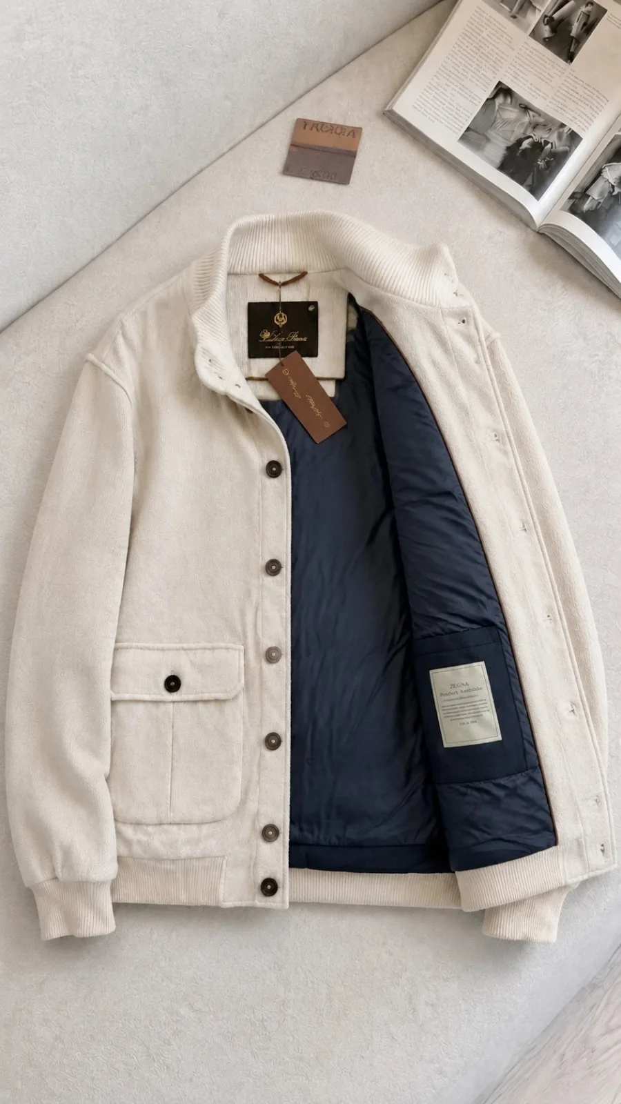 Куртка Loro Piana Premium из кашемира и шерсти — фото 2