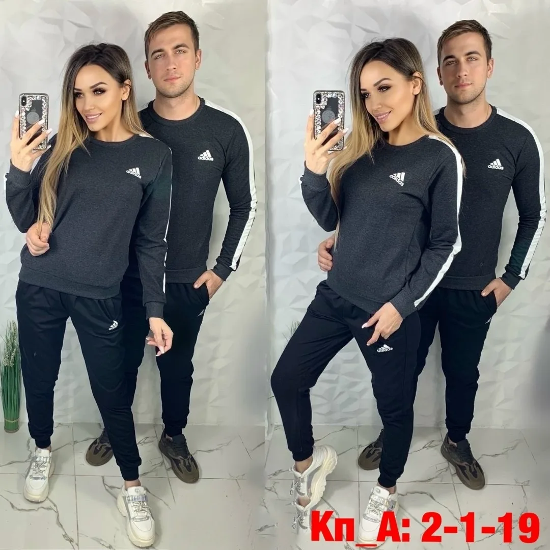 Спортивный костюм из двухниточного хлопка — фото 5