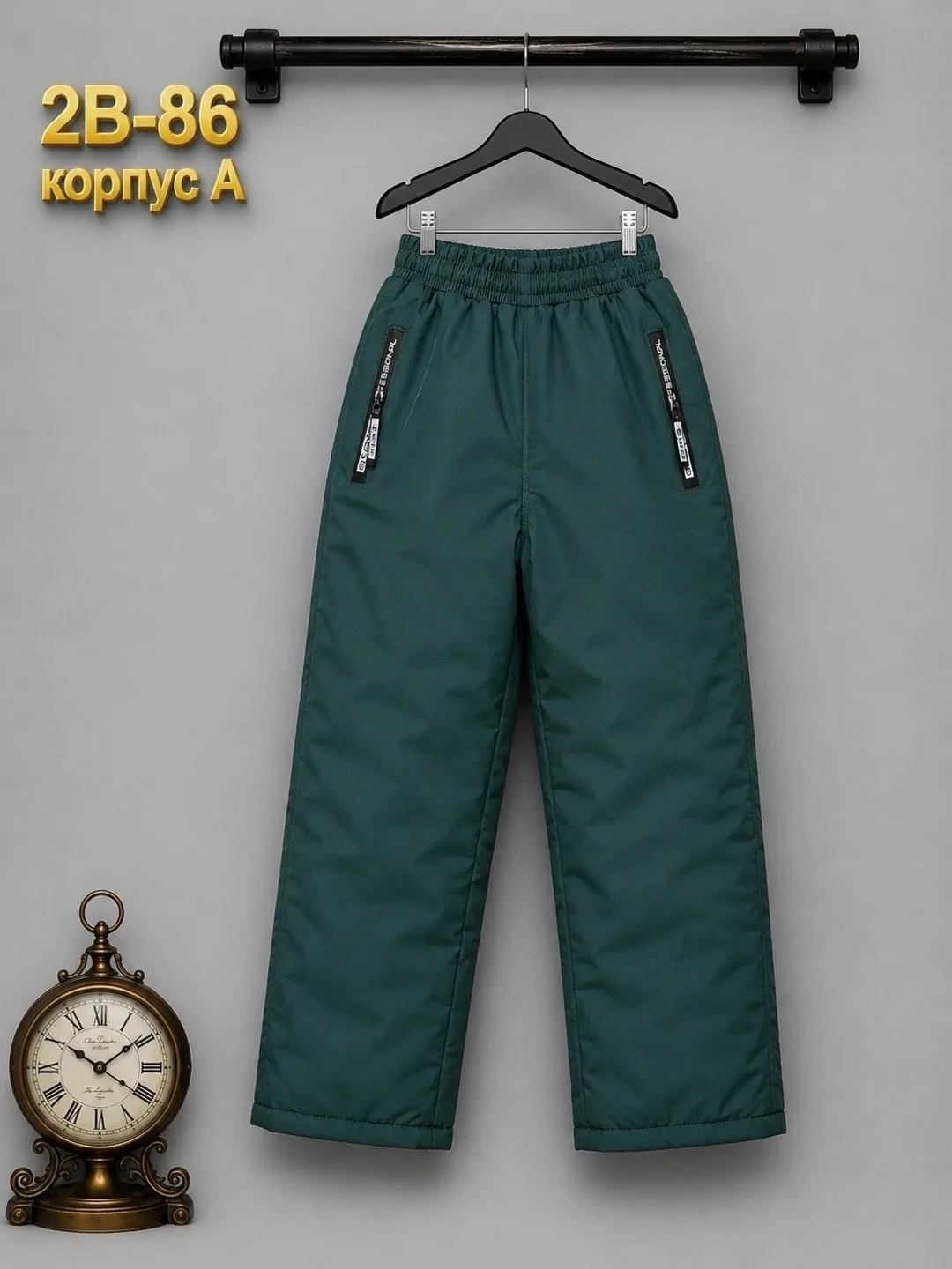 Брюки Новый штаны зима — фото 14
