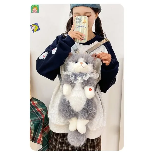 Котенок, сумка детская, с звуковым модулем — фото 1