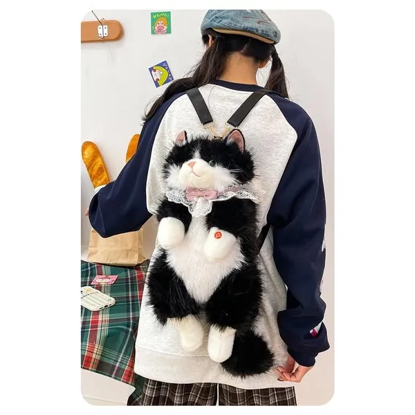 Котенок, сумка детская, с звуковым модулем — фото 3