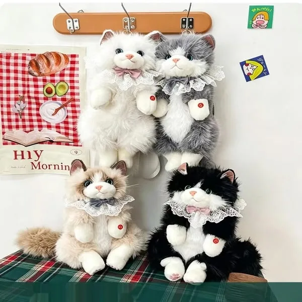 Котенок, сумка детская, с звуковым модулем — фото 4