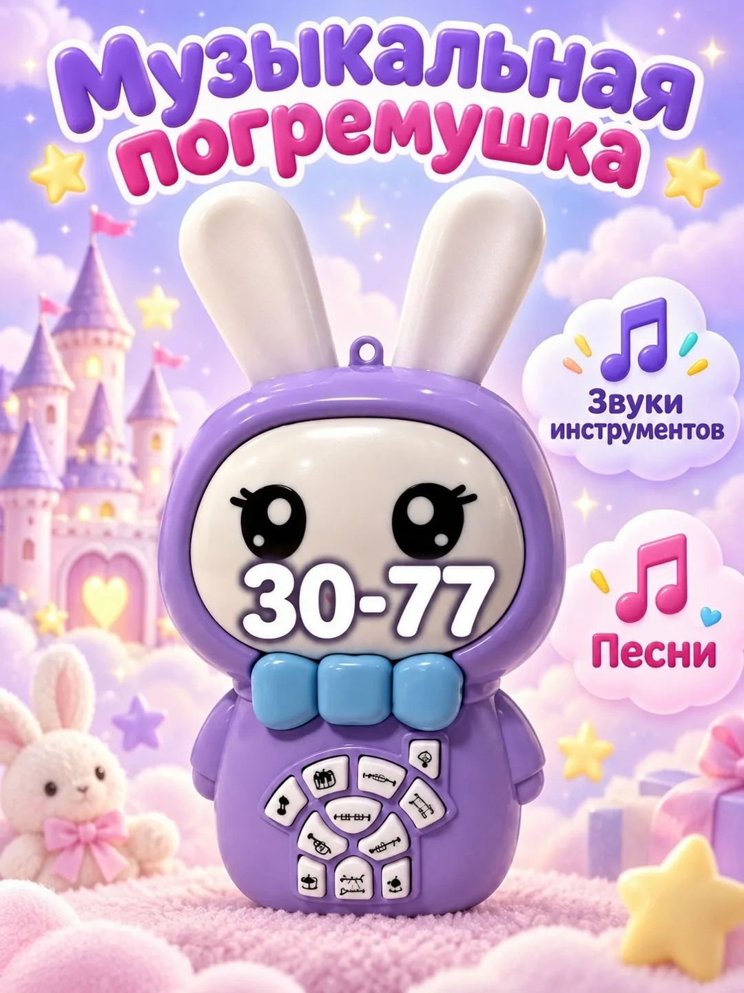 Зайчик для новорожденного - это не только игрушка, но и важный элемент развития малыша — фото 6
