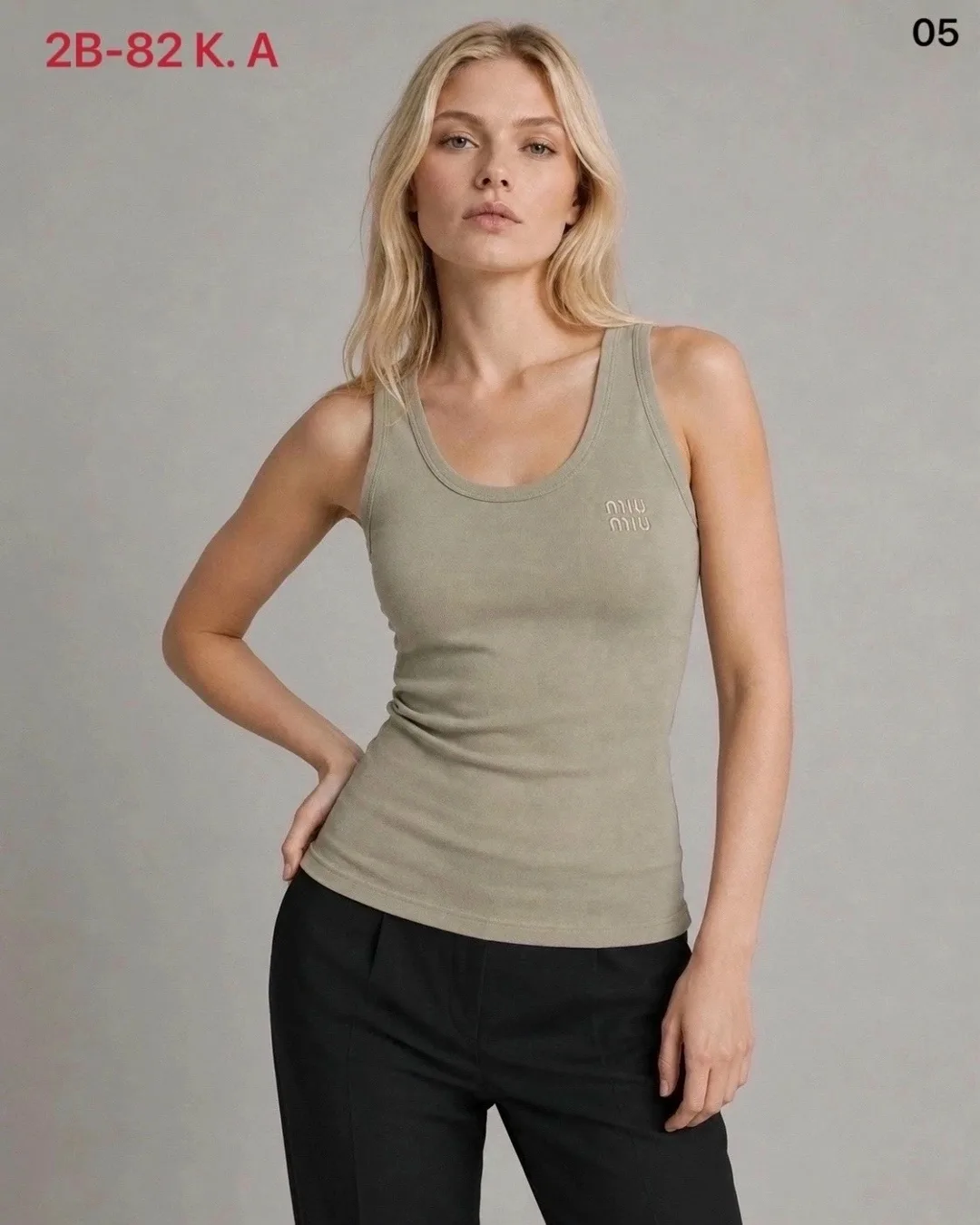 Майка, хлопок 95 COTTON, 5 SPANDEX — фото 4