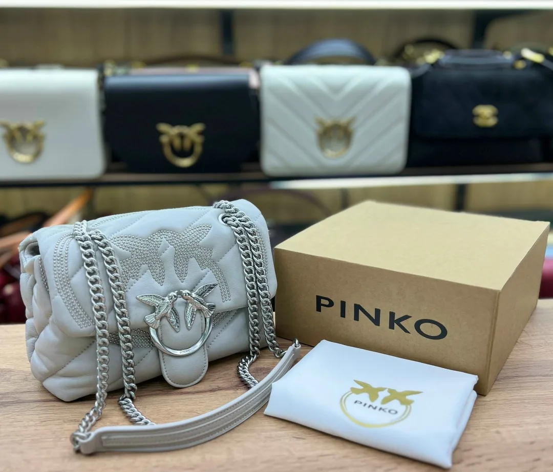 Сумка PINKO из натуральной кожи — фото 6
