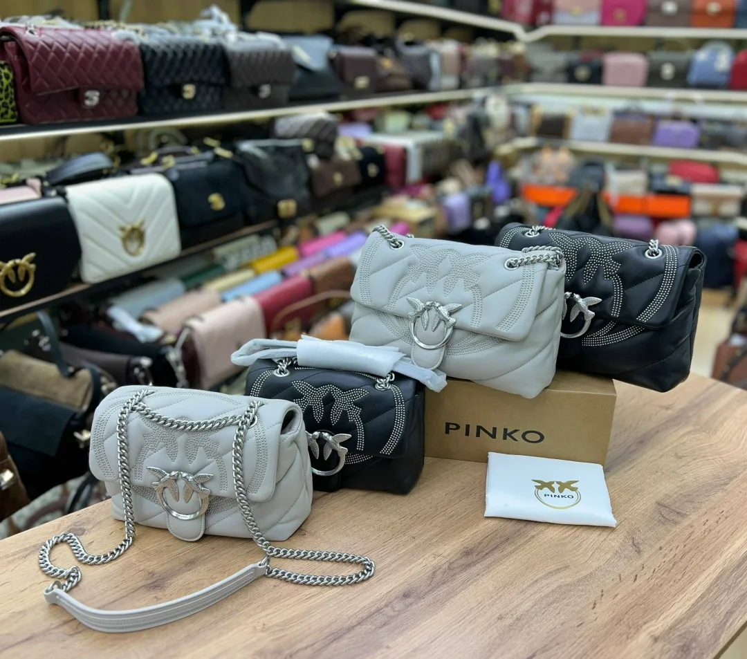 Сумка PINKO из натуральной кожи — фото 7