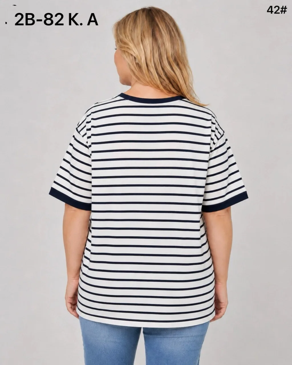 Футболка из 95 хлопка и 5 спандекса 95 COTTON, 5 SPANDEX — фото 3