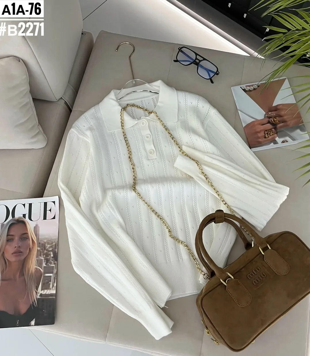 Джемперы на пуговицах — фото 4