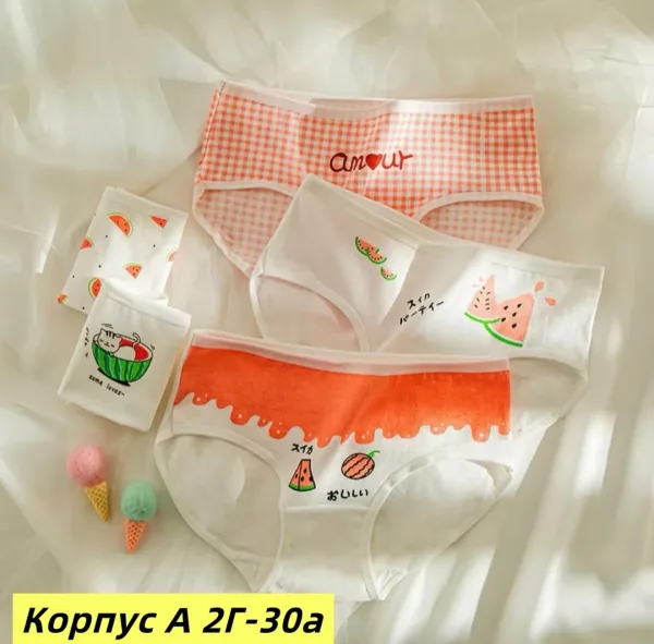 Трусы для детей из натурального хлопка — фото 1