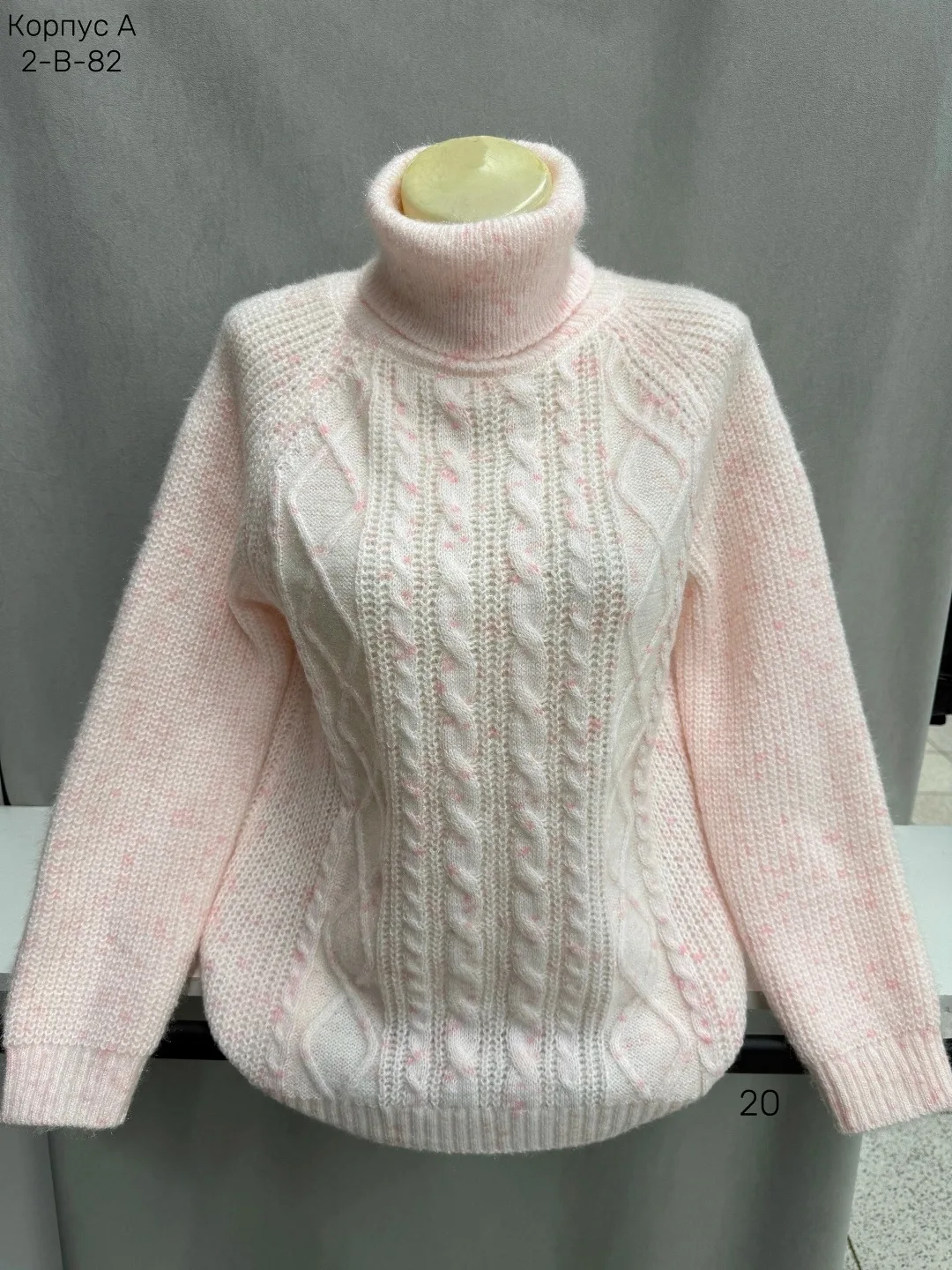 Водолазка, хлопок 80 CASHMERE, 20 WOOL — фото 6