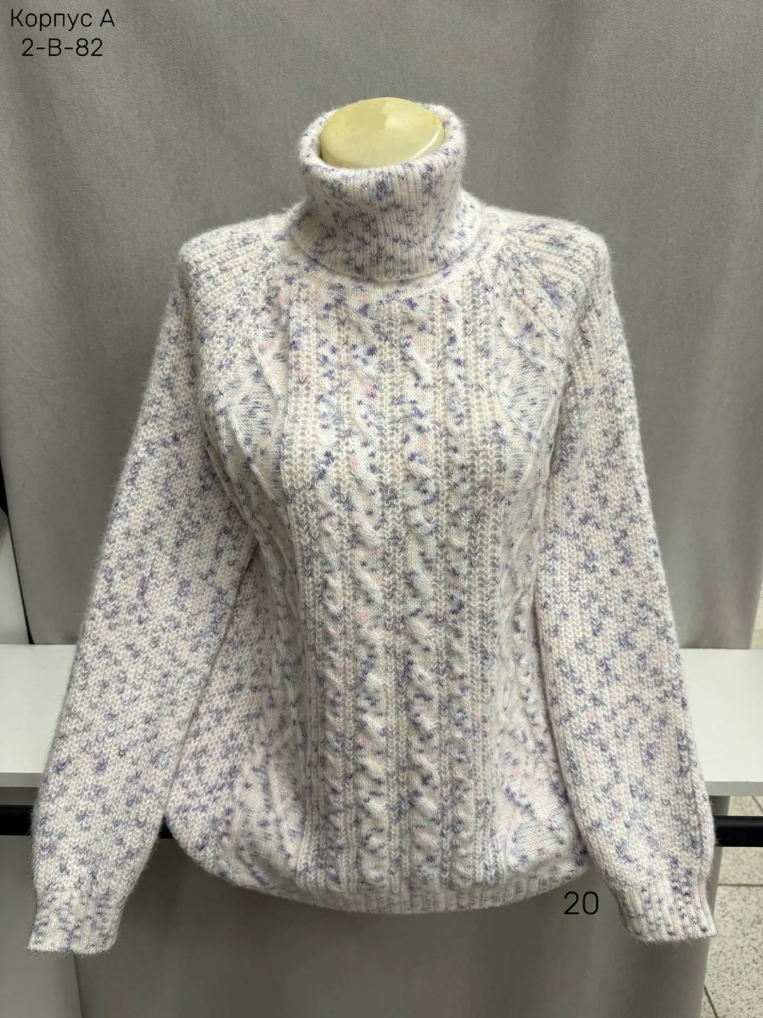 Водолазка, хлопок 80 CASHMERE, 20 WOOL — фото 3