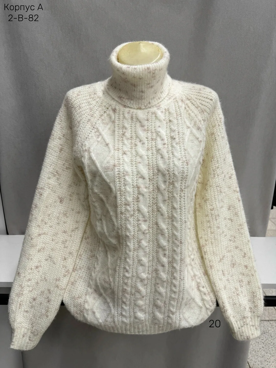 Водолазка, хлопок 80 CASHMERE, 20 WOOL — фото 5