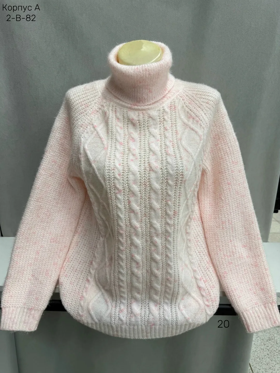 Водолазка, хлопок 80 CASHMERE, 20 WOOL — фото 8