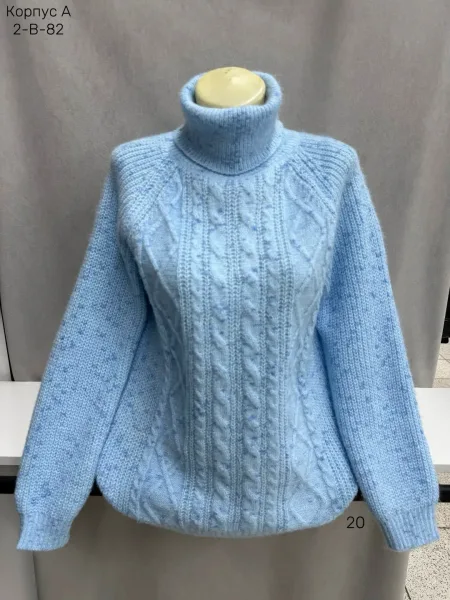 Водолазка, хлопок 80 CASHMERE, 20 WOOL — фото 6