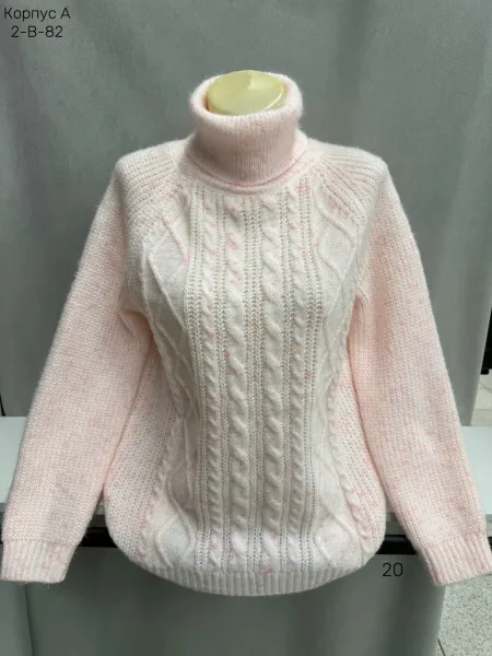 Водолазка, хлопок 80 CASHMERE, 20 WOOL — фото 8