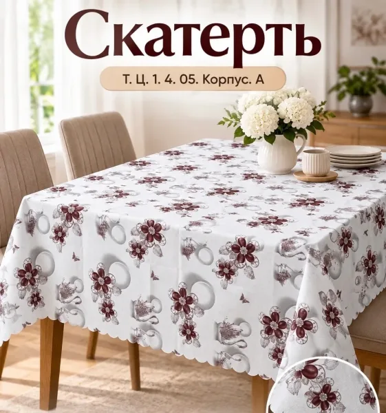 Рубашка Скатерти 3D — фото 20
