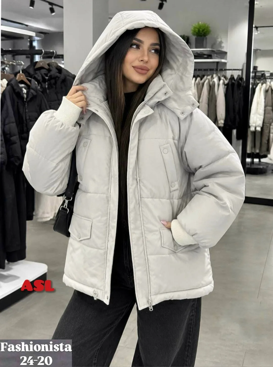 Женская куртка из холофайбера — фото 4