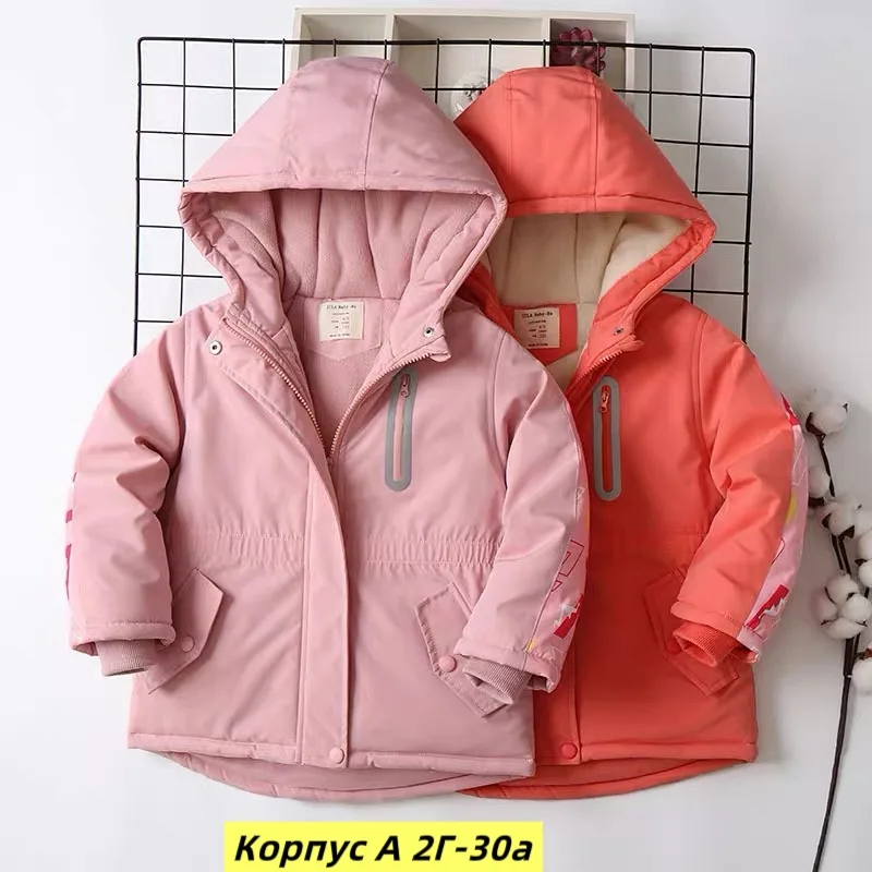 Зимняя куртка из холлофайбера с флисовым начесом — фото 1