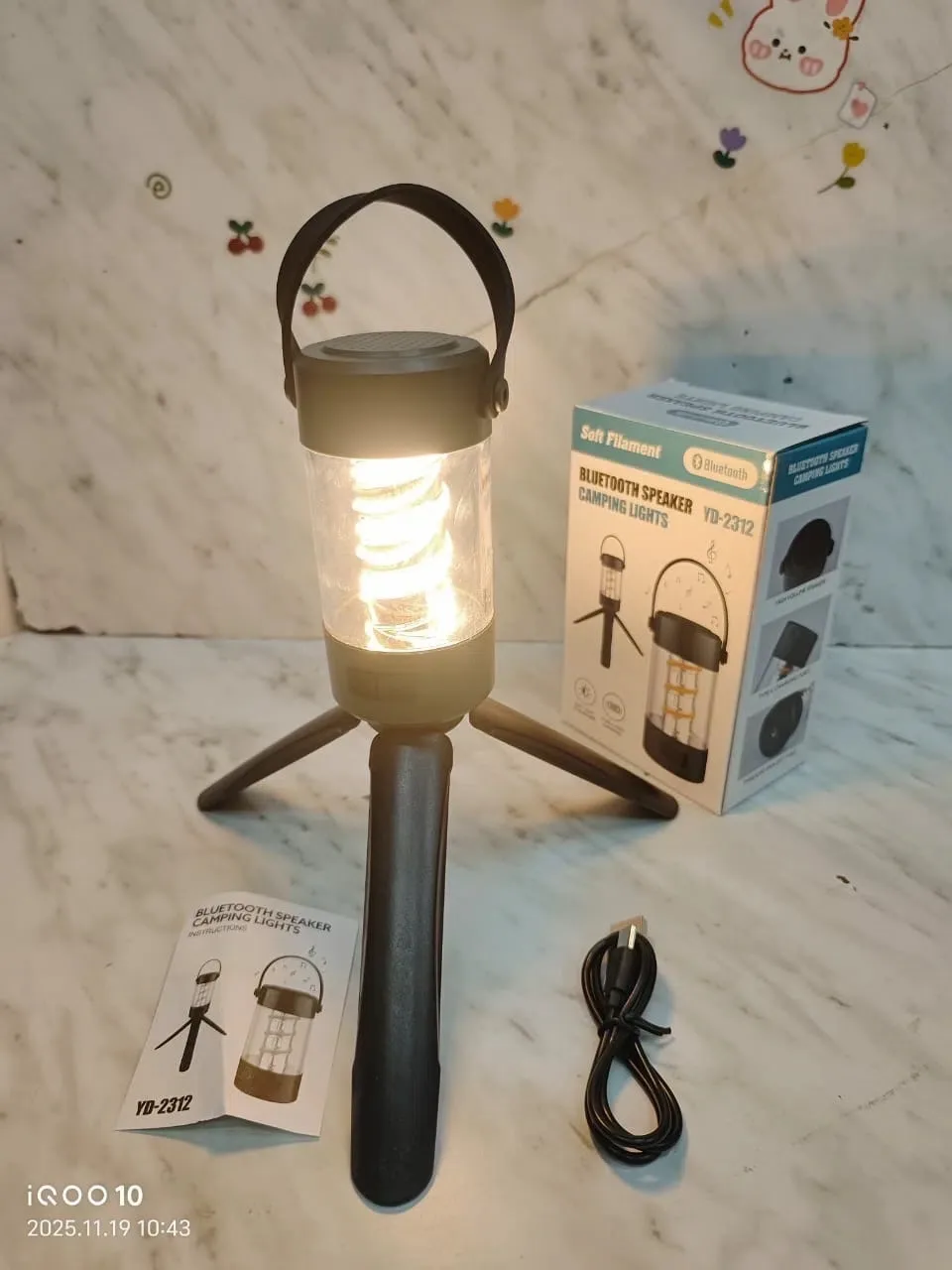 Тапки LED фонарь для кемпинга — фото 9