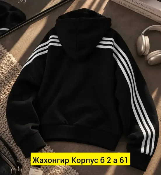 Худи из флиса с начесом, подходит для повседневной носки — фото 13
