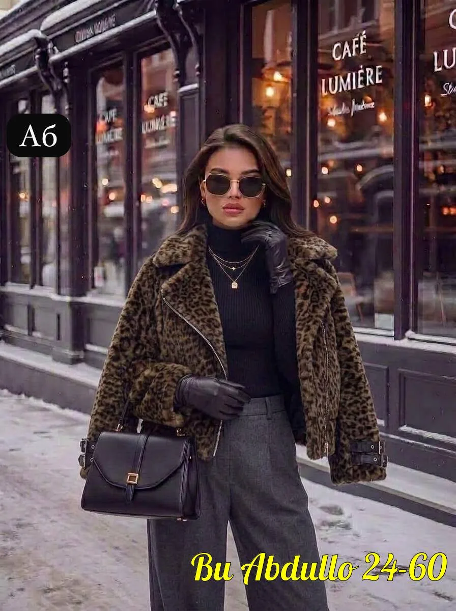 Одна из самых популярных дубленка года, кожа натуральная мех — фото 2