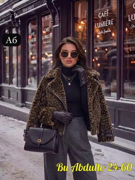 Одна из самых популярных дубленка года, кожа натуральная мех — фото 2