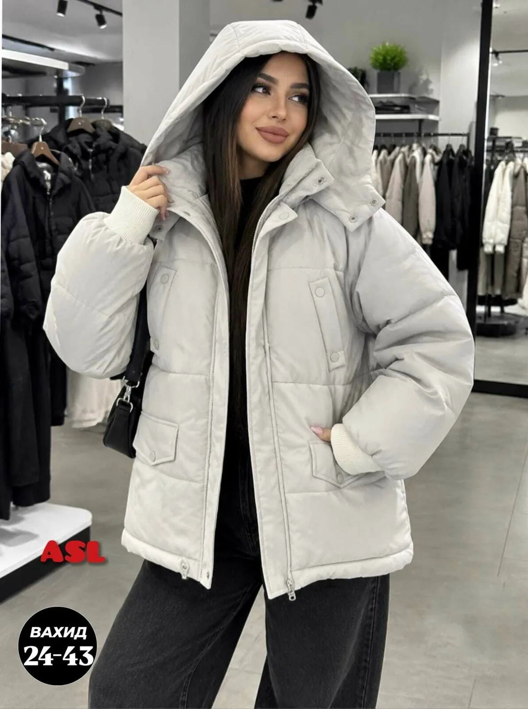 Женская куртка из холофайбера — фото 2