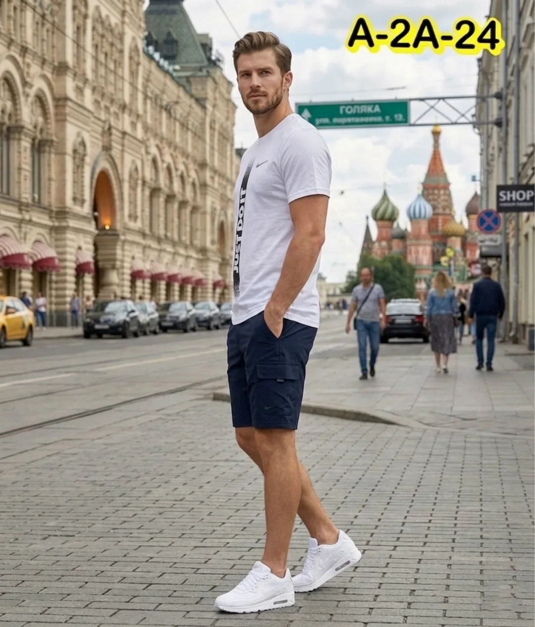 Мужская футболка из натурального хлопка — фото 2