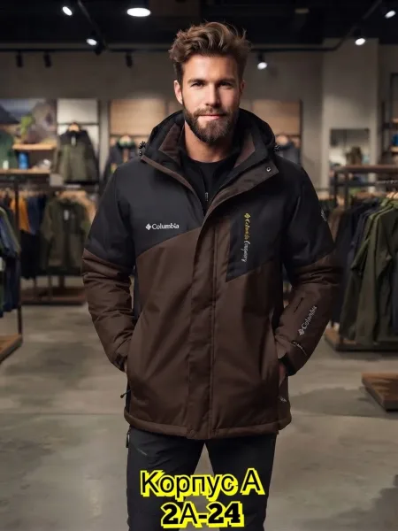 Куртка для мужчин из холлофайбера — фото 53