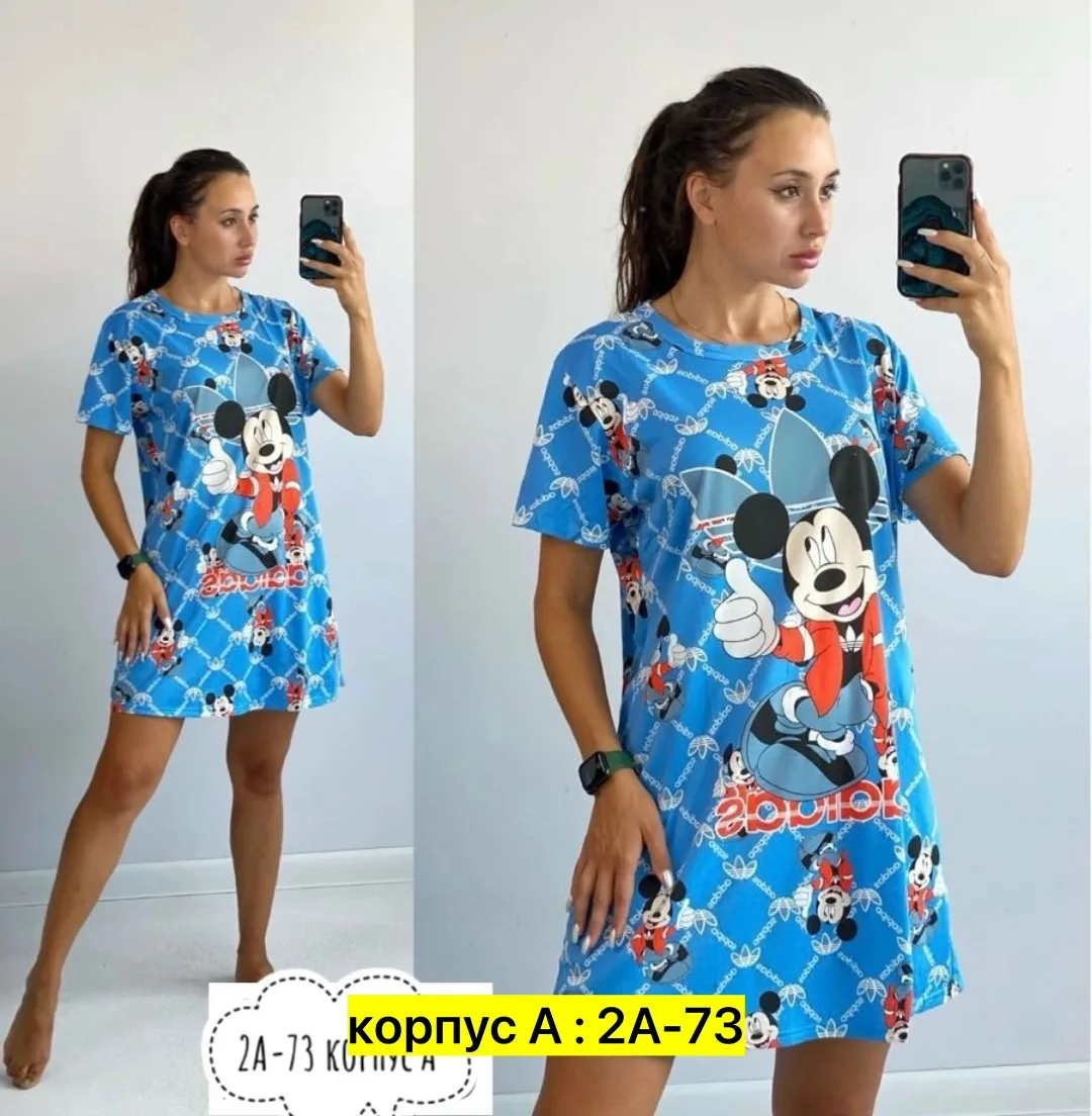 Туника, хлопок — фото 2