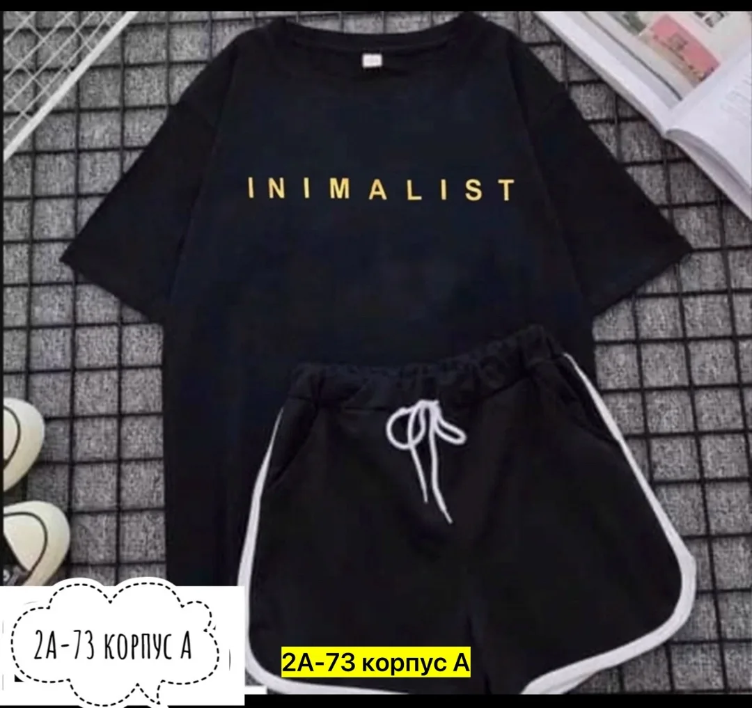 Костюм хлопок трикотаж — фото 4