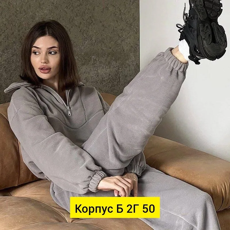 Двухсторонний флисовый костюм двойка — фото 4