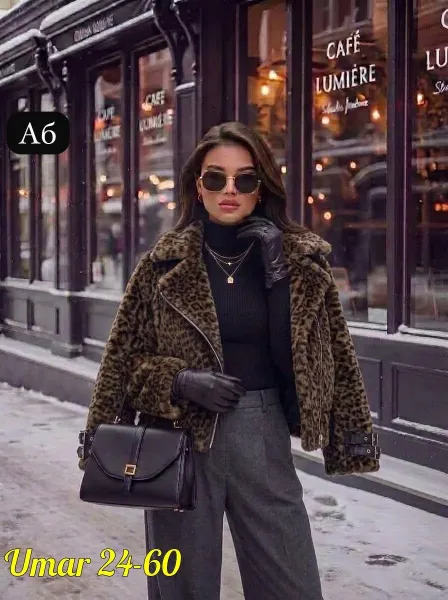Одна из самых популярных дубленка года, кожа натуральная мех — фото 2