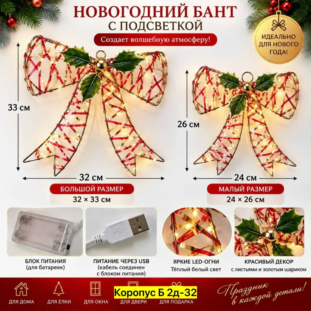 Рюкзак Светодиодный светильник, металл — фото 2