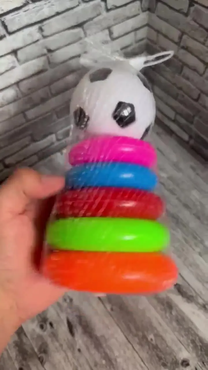 Игрушка из пластика для детей — видео