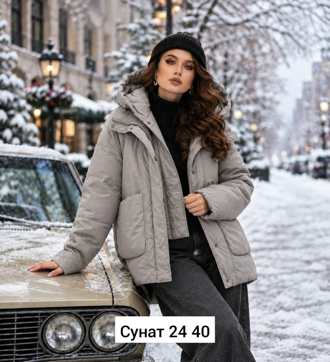 Женская куртка из синтепона — фото 3