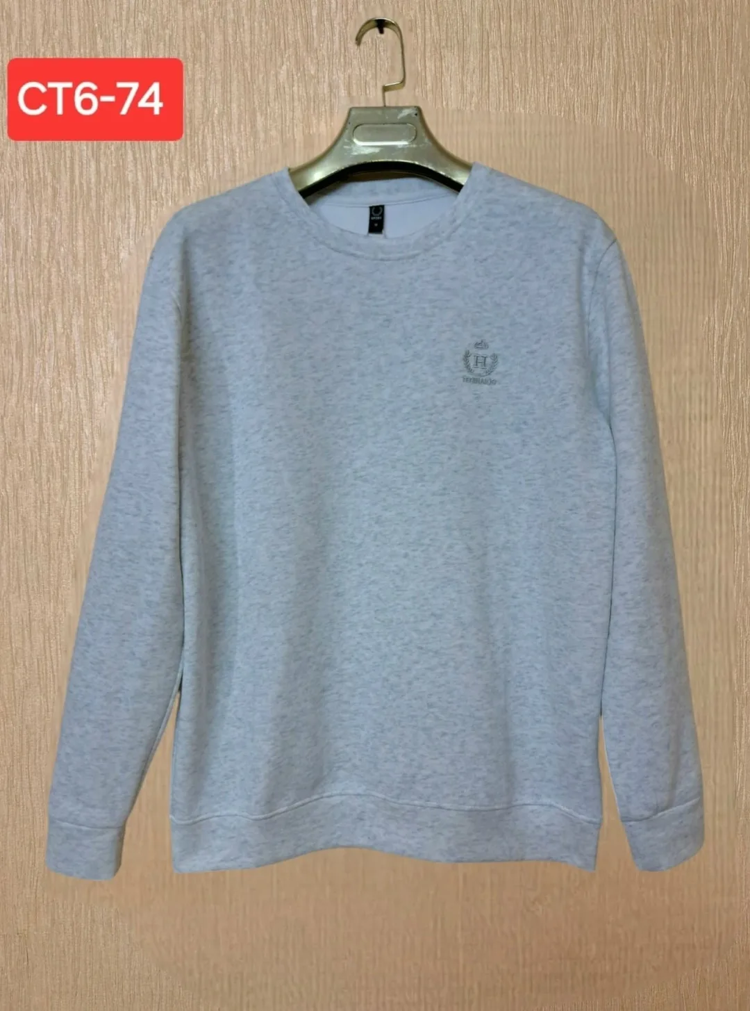 Мужская толстовка из ткани cotton 95 polyester cotton 95 polyester — фото 3