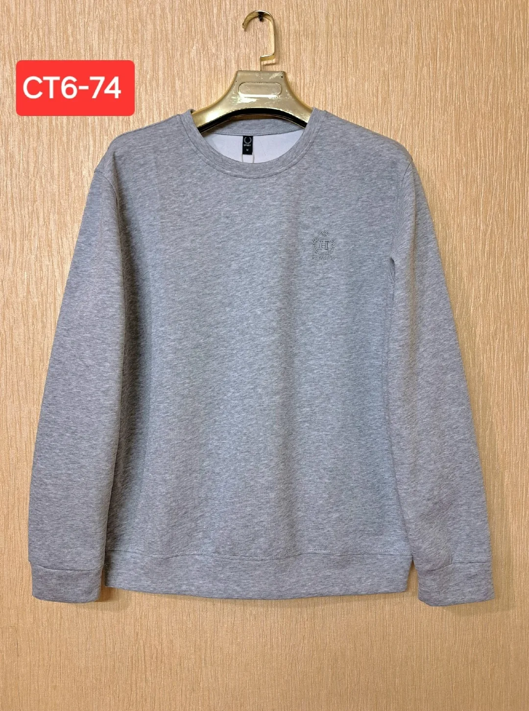 Мужская толстовка из ткани cotton 95 polyester cotton 95 polyester — фото 5