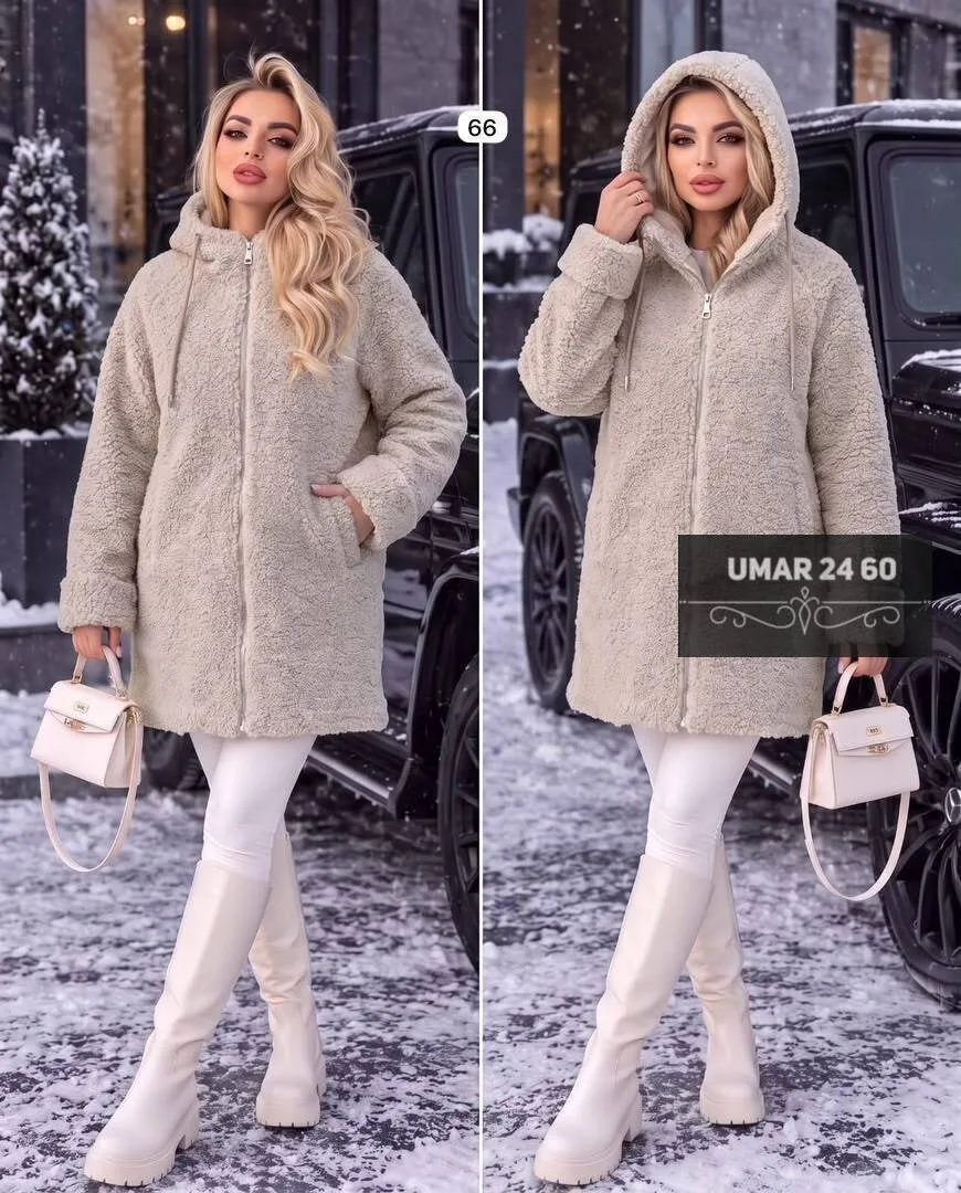 Пальто из ткани Барашка — фото 1