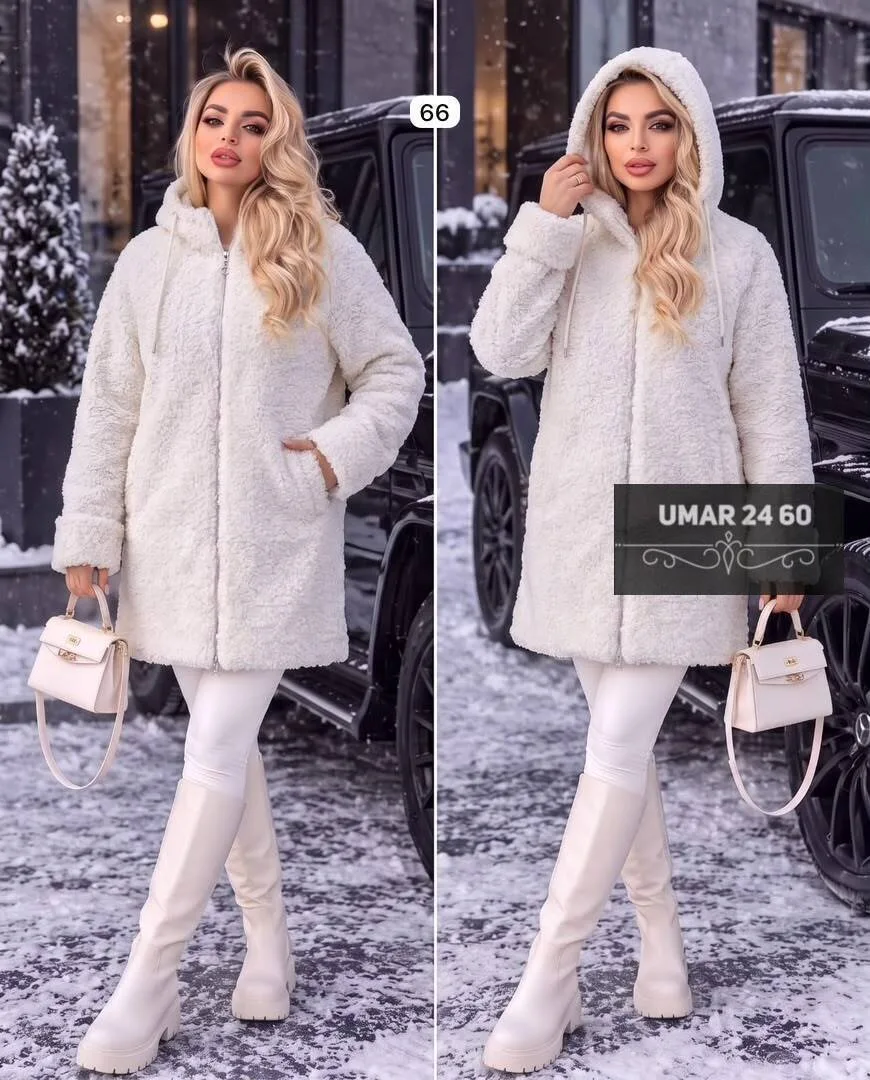 Пальто из ткани Барашка — фото 3